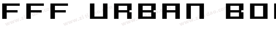 FFF Urban Bold Extended字体转换